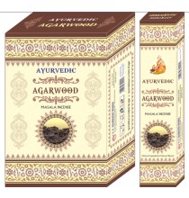 Kadzidełka z naturalnych ziół Ayurvedic Agarwood - India - 14 zł